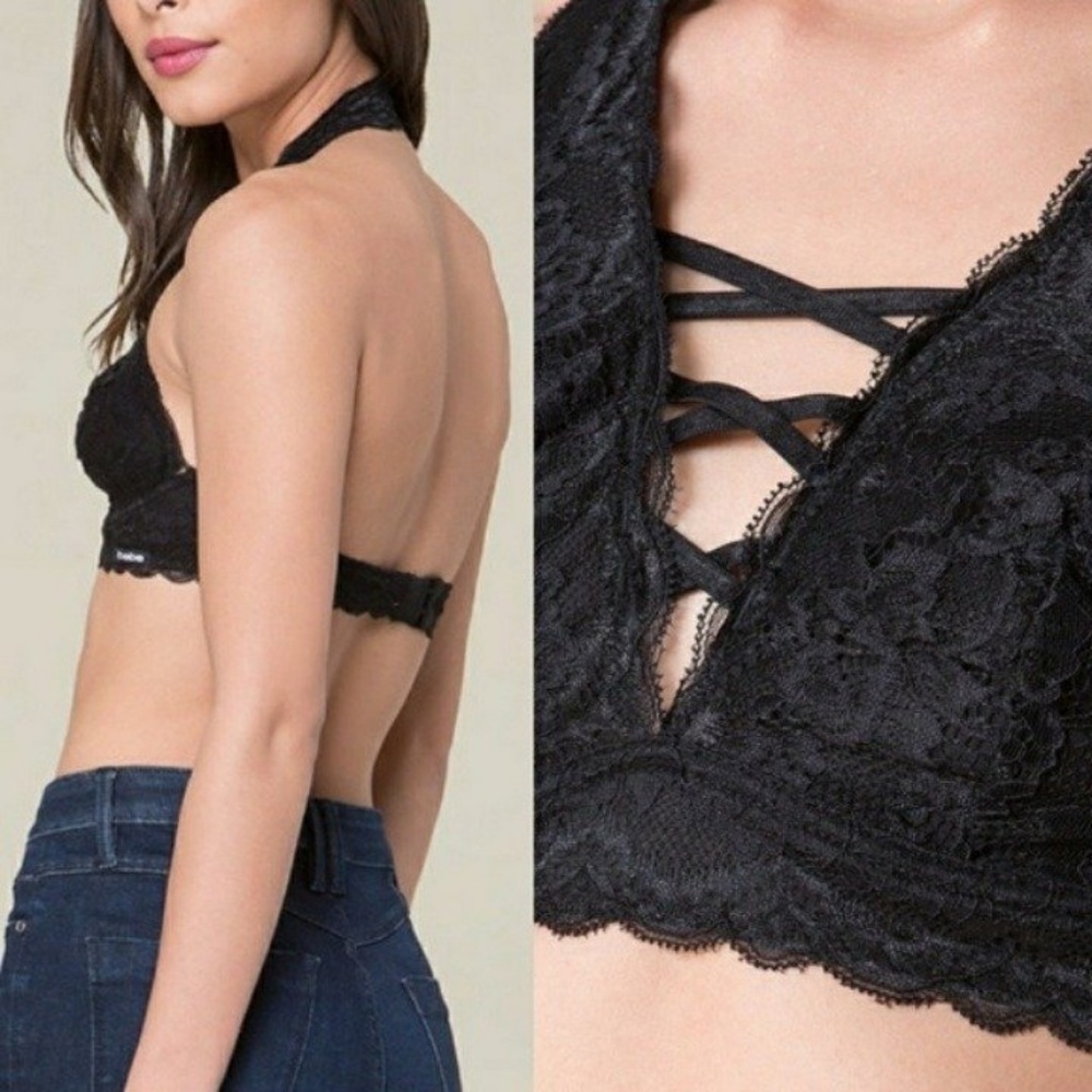 Bebe sz S Sports Bra and Bralette Bundle